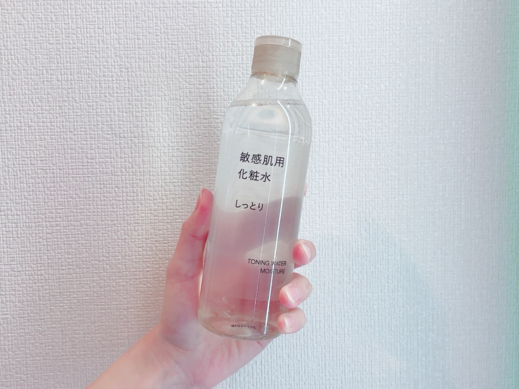 MUJI Sensitive Skin Toning Water Moist type bottle