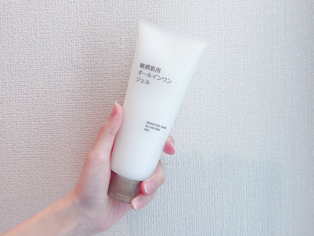 MUJI Sensitive Skin All-in-One Gel tube