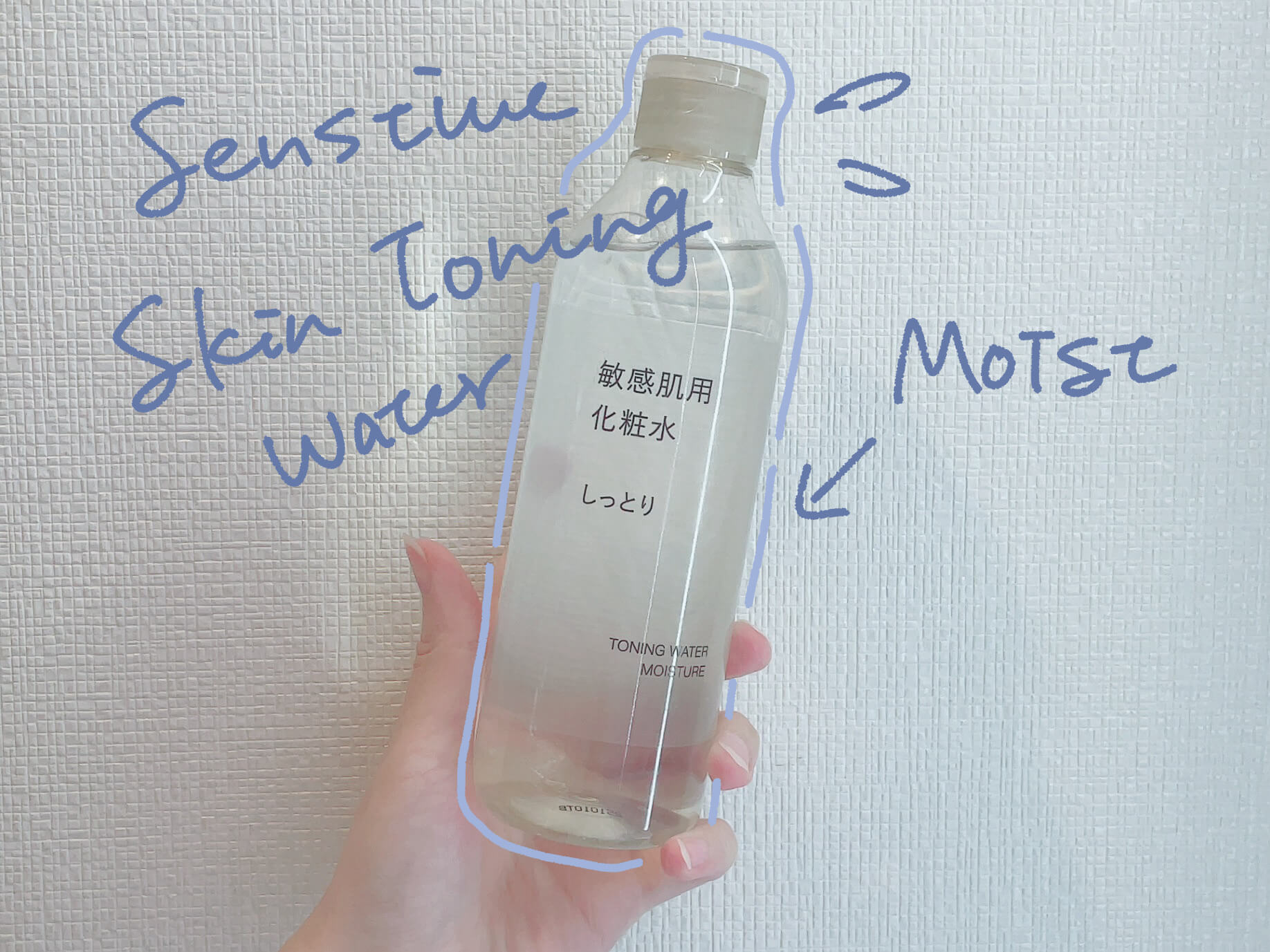 無印良品 敏感肌用化粧水 しっとりのレビュー記事アイキャッチ